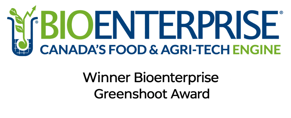 Bioenterprise, Canada's Food and Agri-Tech Engine: Greenshot Award winner.